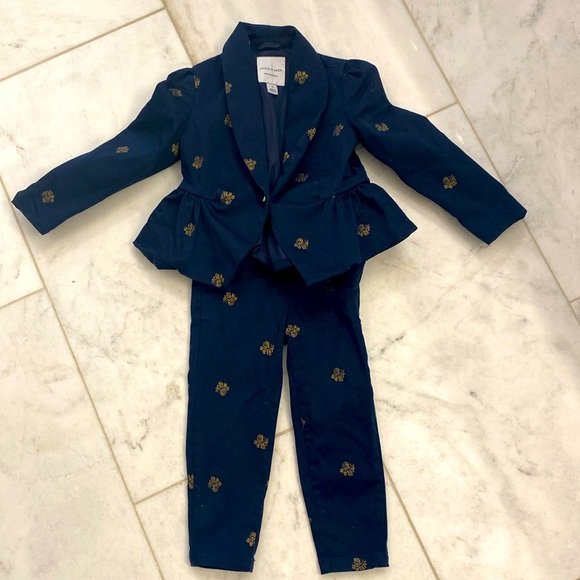 Size 2, Janie and Jack suit for toddler girl